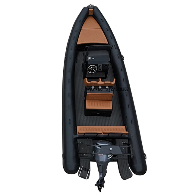 

2025 New Manufacturer Direct Sale: 7.6-meter Rigid Inflatable Boat, 760 23-foot Rowing Inflatable Stern Boat