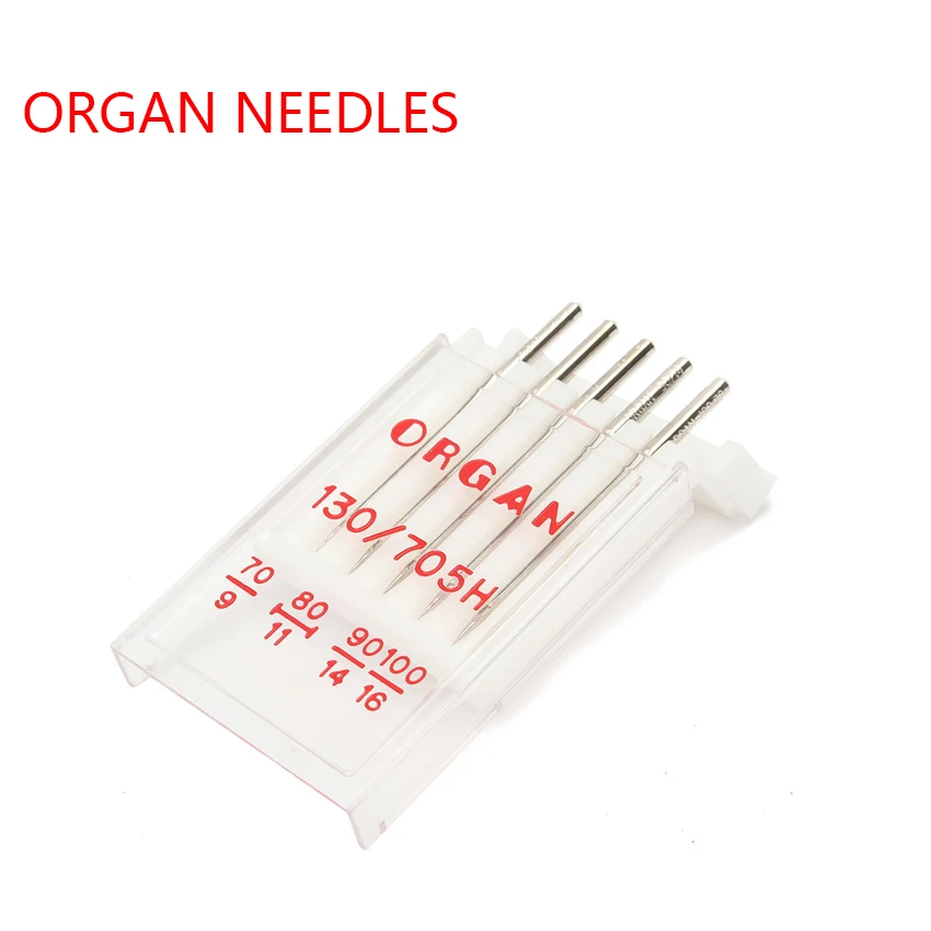 Sewing Needles Organ Needles 130/705H Top Quality Machine Needles UNIVERSAL Needles For General Fabrics (1PACK =5PCS)