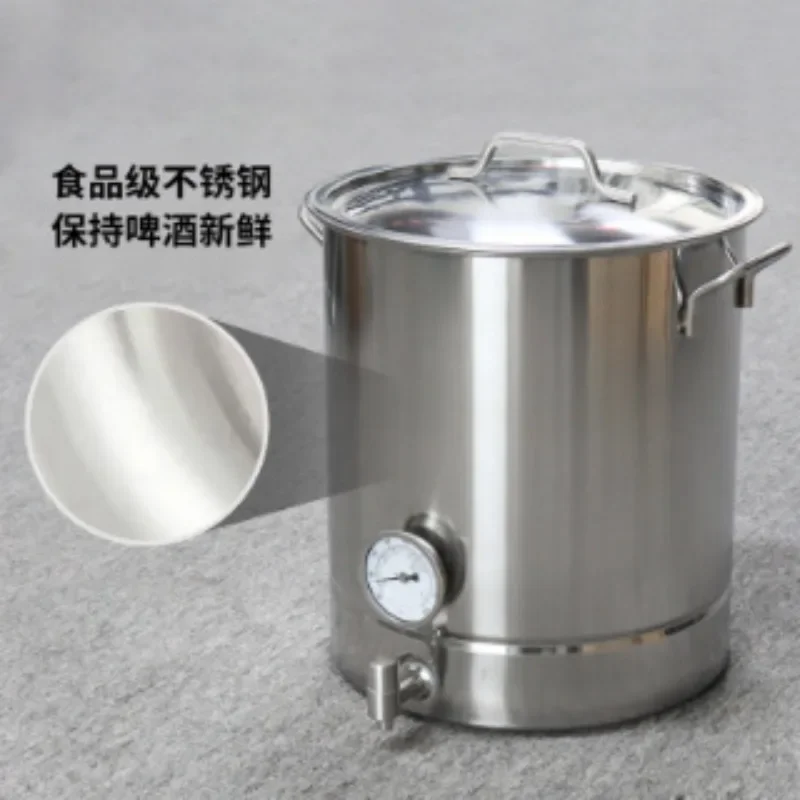 European and American direct supply stainless steel composite bottom home brewing beer barrel large capacity wine fermentation b
