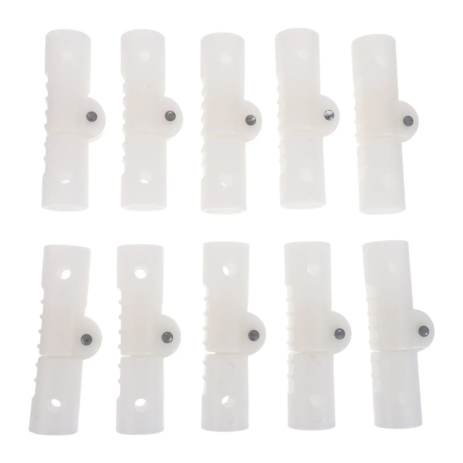10pcs Folding Bathtub Stand Connectors – Universal Plastic Tube Joints for DIY Tub Frame, Corner Support & Quick Assembly