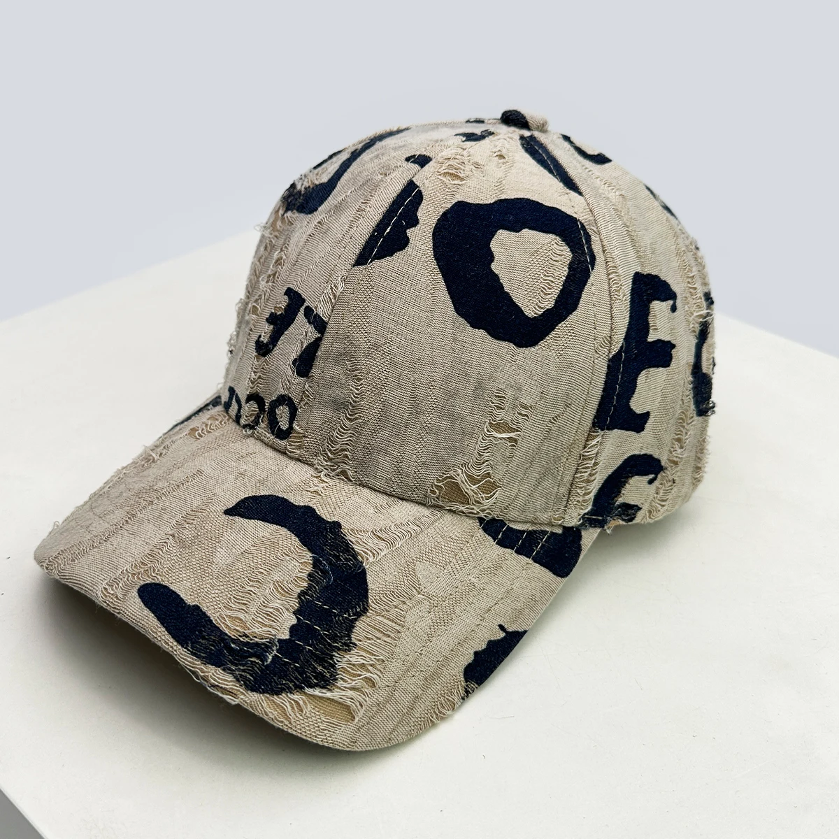 Neue Unisex American Vintage Brief Persönliche Baseball Hüte Atmungsaktive Gebrochene Stil Sonnenschirm Schirmmützen Vielseitige Mode Straße