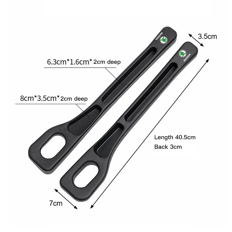 Car Seat Gap Filler Side Seam Plug Leak-proof Strip For Skoda Octavia Superb Rapid Kodiaq Karoq Fabia Kamiq Enyaq Citigo Scala