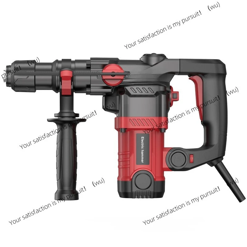 مطرقة كهربائية بمقبض ثلاثي الأغراض اختيار كهربائي 110 فولت/220 فولت تنظيم السرعة متعدد الوظائف مثقاب صناعي خرساني #5