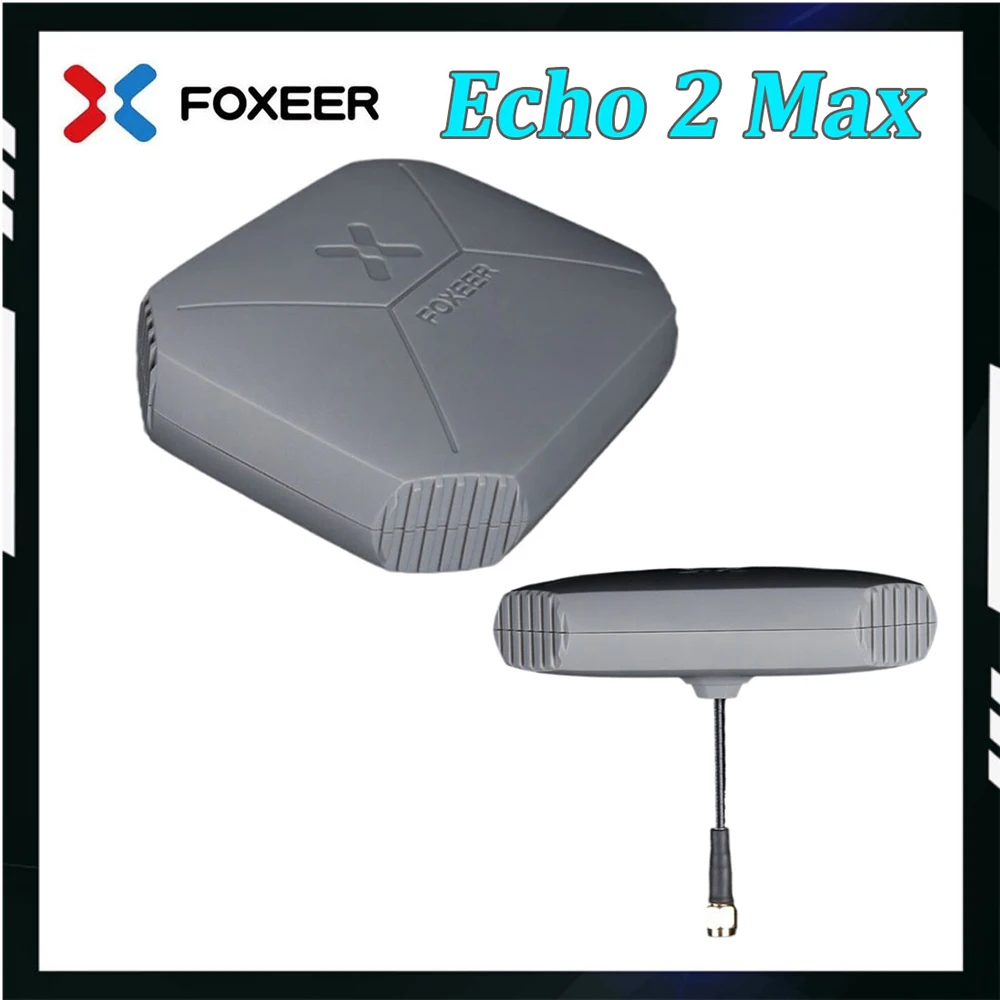 Foxeer Echo 2 Max 13dBi 5.8G 2.4G Dual Frequency High Gain Directional FPV Antenna Linear Polarization for RC Airplane FPV Drone