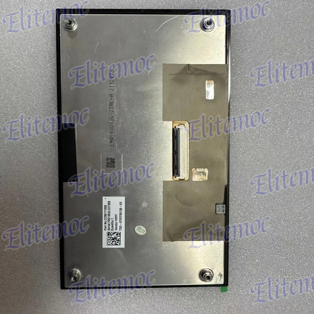 3PCS LCD Display with Touch Screen For Hyunda KIA  Repair Parts Replacement TDO-0797F00136-V3 CC96111000 LMB5F00136
