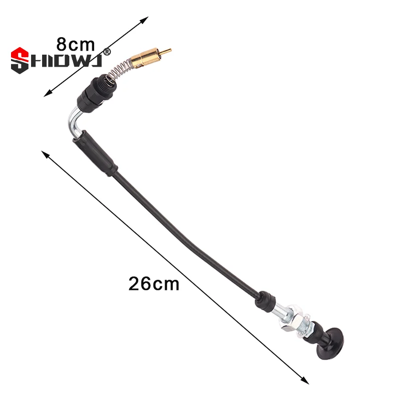 1 قطعة HSR42 45 مللي متر/48 مللي متر المكربن Carb كابل تعمل خنق الجمعية ل CV40 المكربن اكسسوارات #6