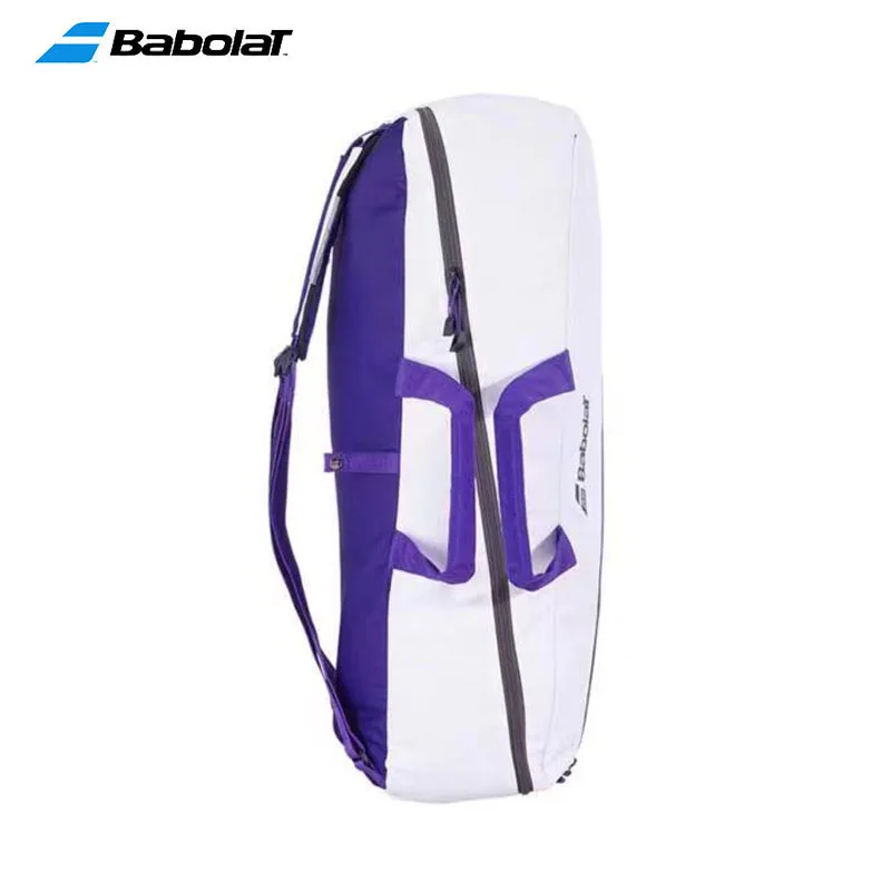 Large Capacity Pure WIMBLEDON Babolat Tennis Bag 6R Tennis Rackets Backpack Padel Squash Beach Tennis Bags Purple Sports Handbag