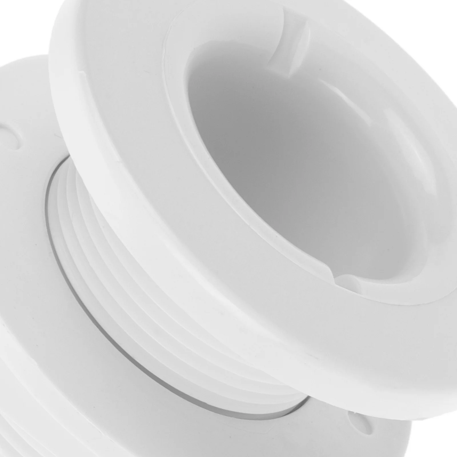 

Drain Valve 1-1/4Inch Marine Thru Hull Fitting For Yacht Boat Rv Abs Plastic Straight Through Hull Connector Scupper