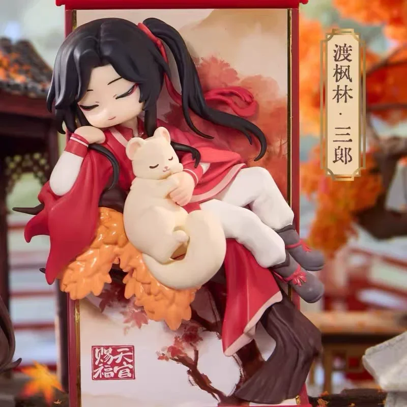 Nieuwe originele Heaven Officials Blessing TGCF Scroll Series Blind Box magnetische sticker Xie Lian Hua Cheng figuur merchandise speelgoed cadeau
