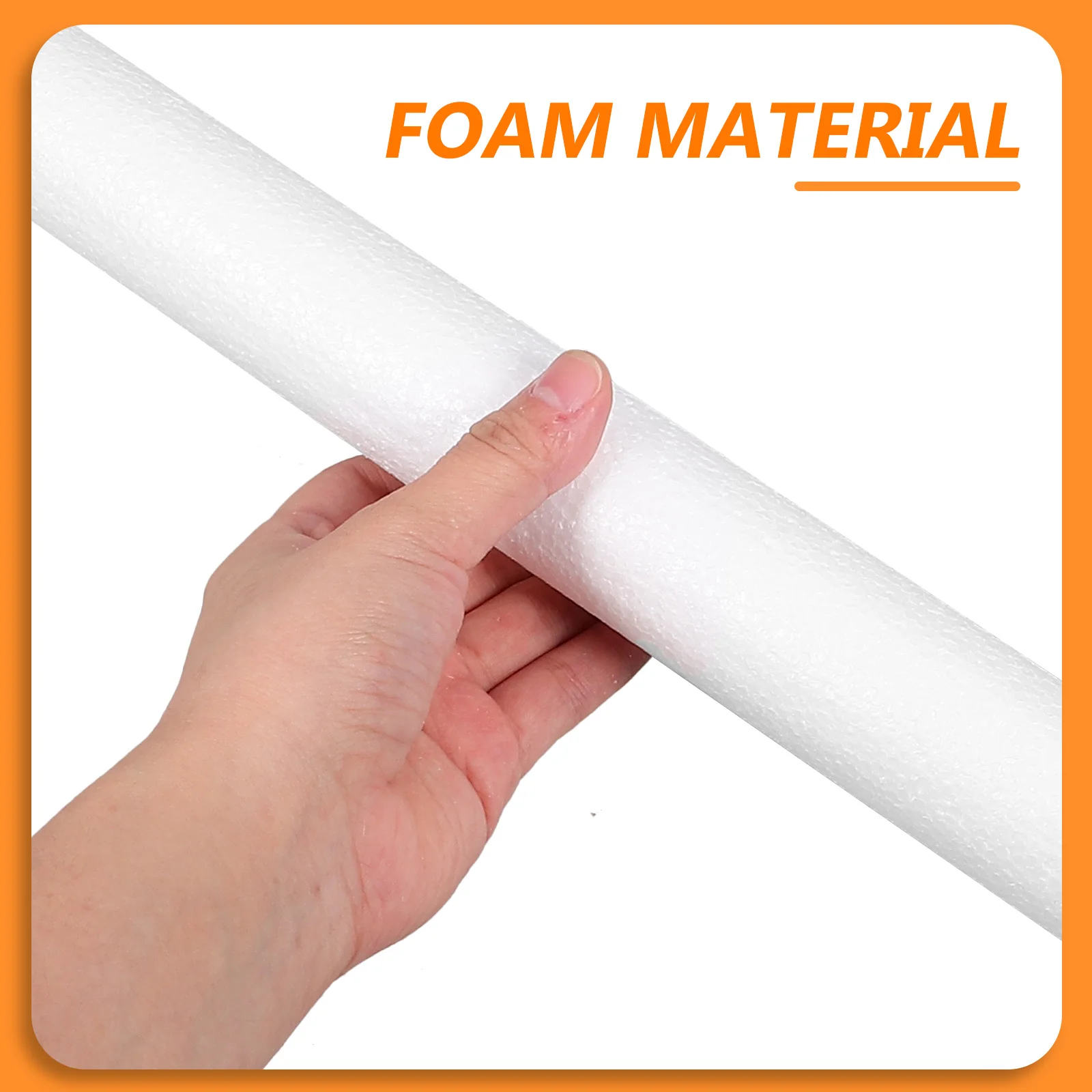 

10pcs Anti Vibration Foam Rods Reinforced Packing Inserts For Oil Paintings Calligraphy Murals Multi-Use Delivery Protection