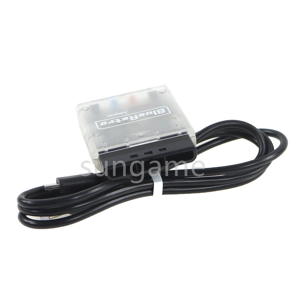 Convertitore adattatore compatibile Bluetooth per gamepad wireless da 1 set per console di gioco PS1/PS2