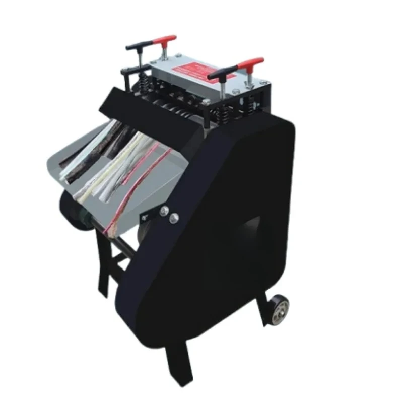 Wire stripping machine, scrap copper wire stripping machine, electric double-blade industrial wire stripping machine