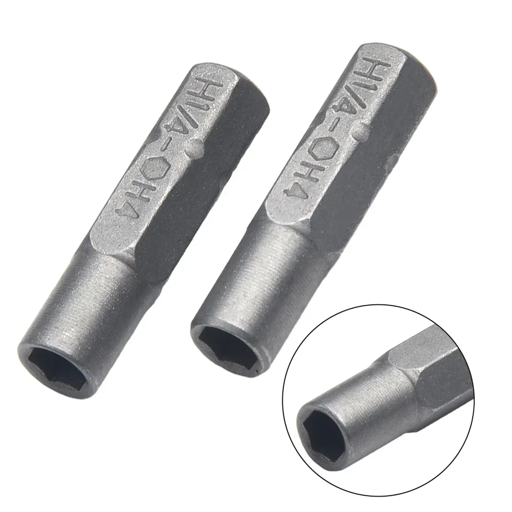 Electric Screwdriver Hex 1/4 Inch Hex Shank To 4mm Socket Driver Bit Adapter For Precision Hex Bit Magnetic Holder Screw Tool