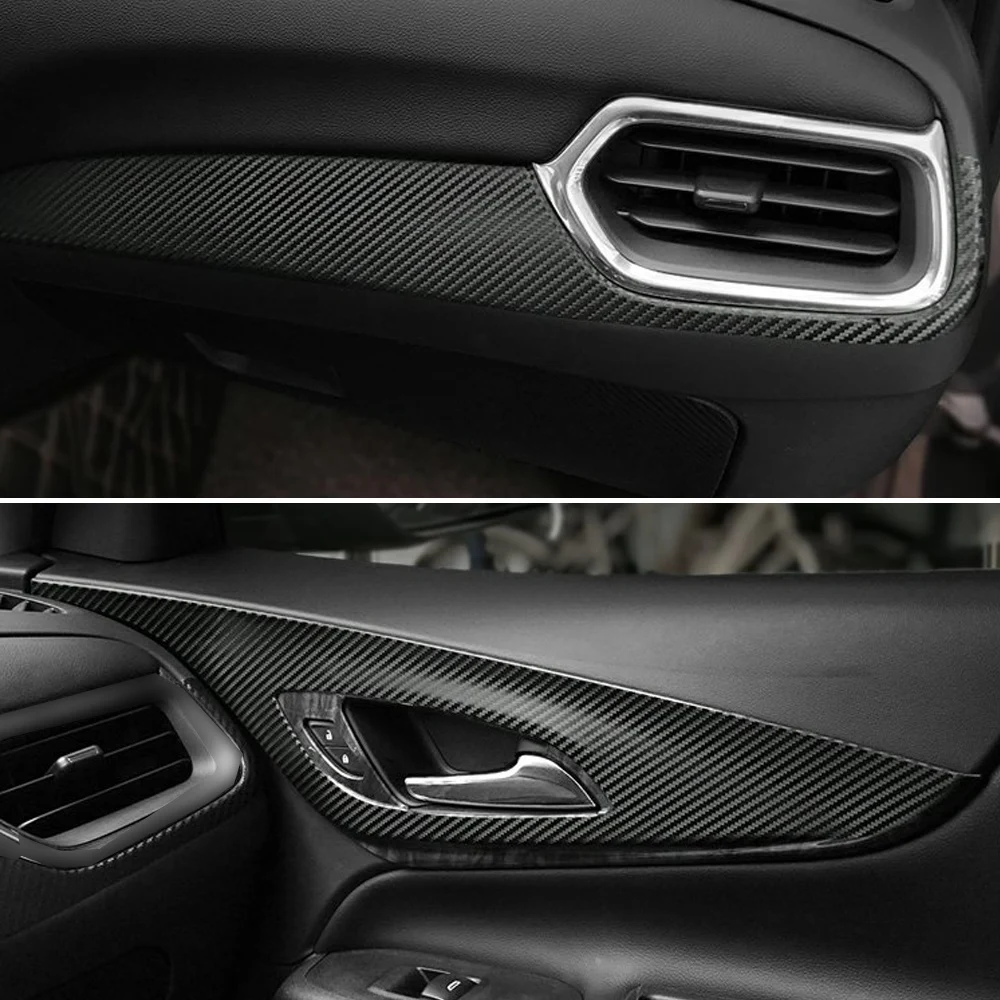 Picture 6: For Ford Explorer 2017-2023 Interior Central Control Panel Door Handle  Stickers Decals Car Styling Accessorie
