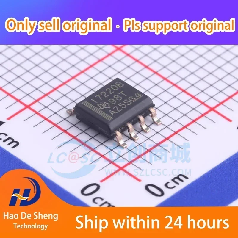 10PCS/LOT  ISO7220BDR Logo I7220B SOP-8  New Original in Stock Active Components