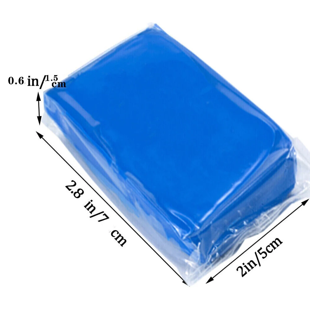 5-15 Pcs Car Cleaning Clay Bar Vehicle Detailing Magic Cleaning Mud Blue Auto Detailing Cleaner Auto Detailing Cleaner Tool