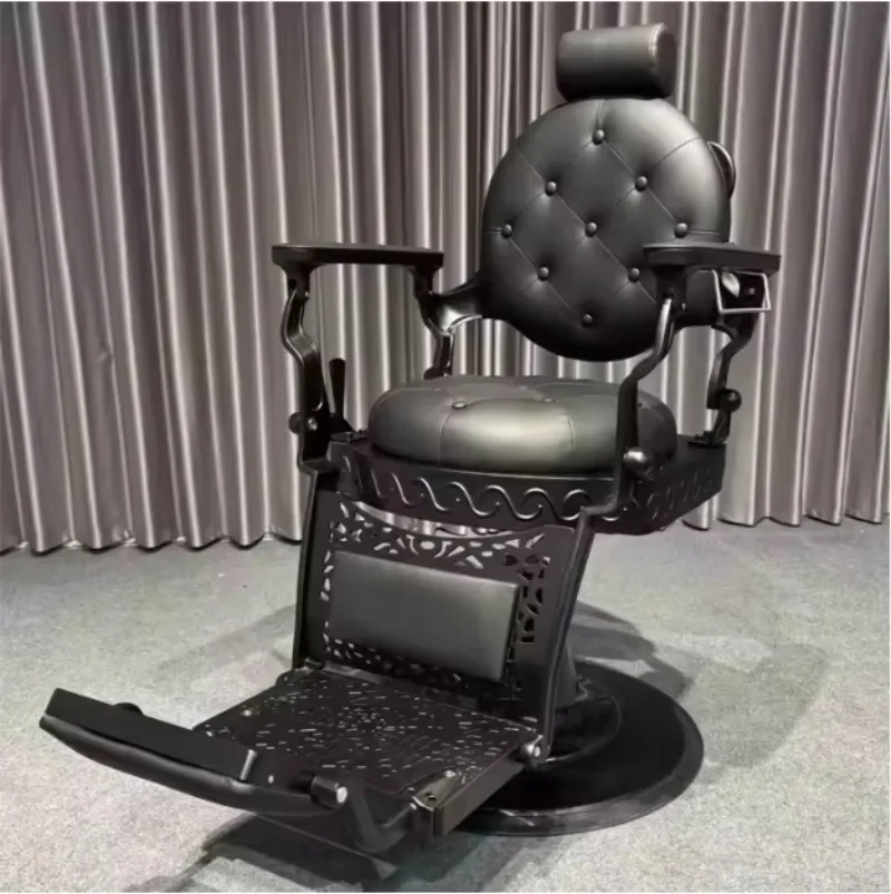 

【Best-selling】EMMA Vintage Barber Chair - Professional Adjustable Hairdressing Chair For Men's Salons