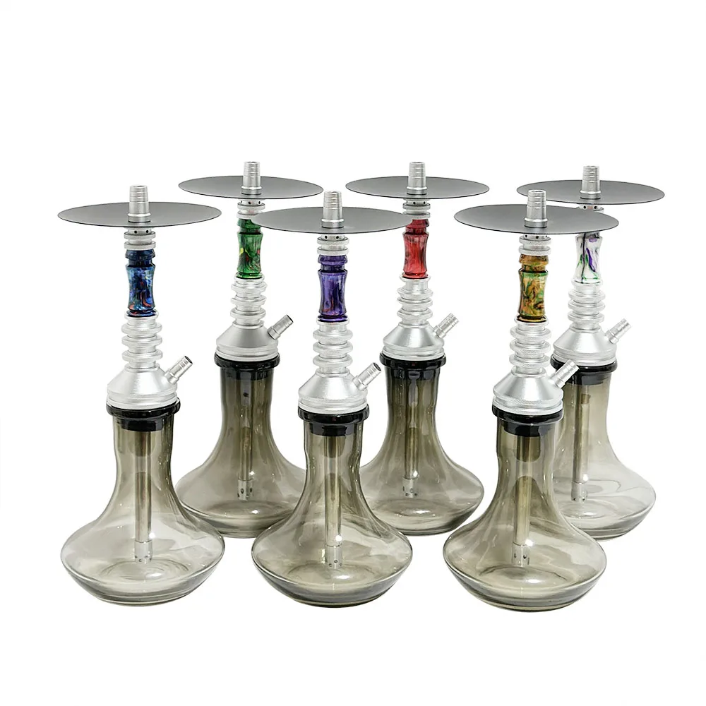 

Silver Gear Hookah Portable Mini Hookah Smoking Set Aluminum Hookah Chicha Narguile Shisha