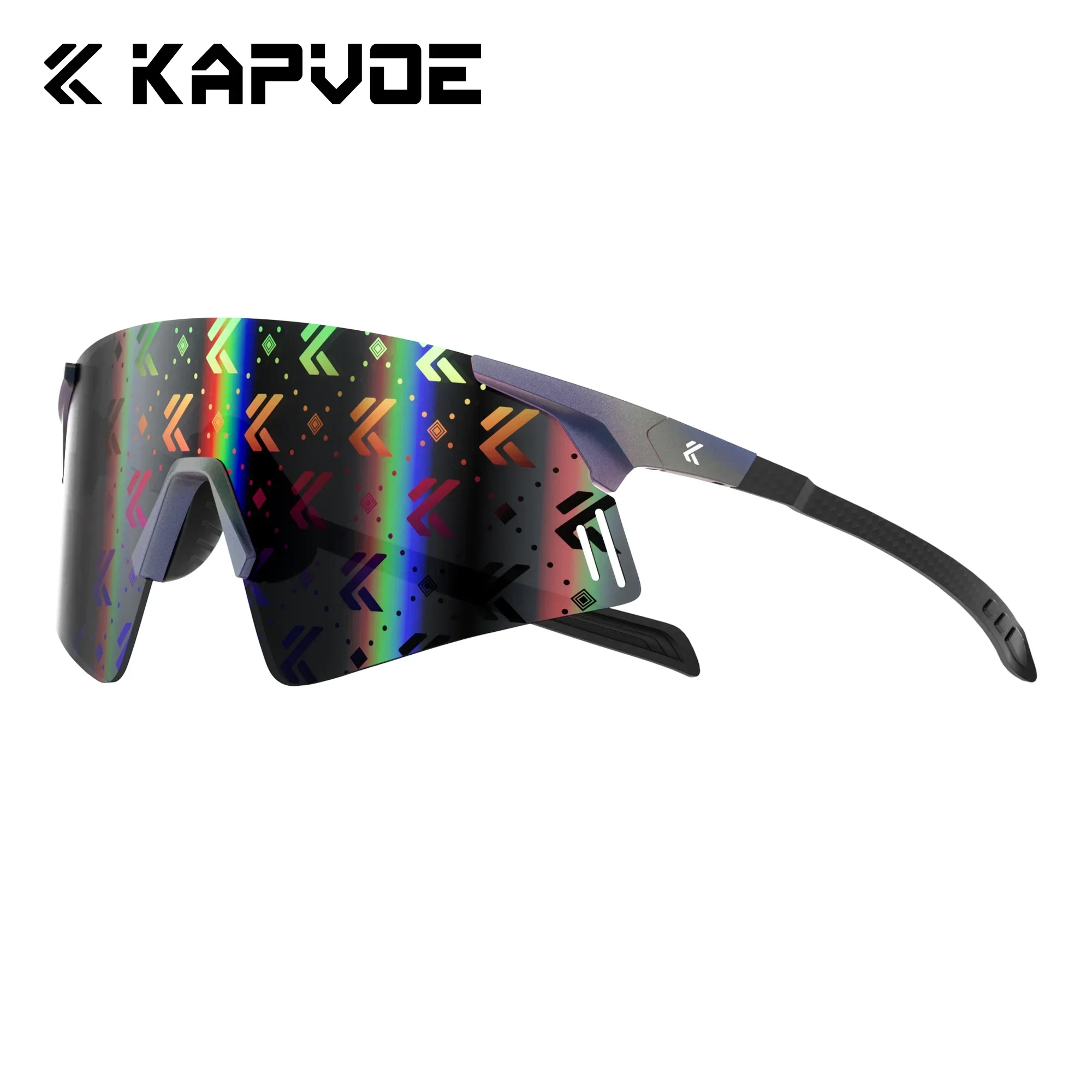

Kapvoe 24g Lightweight Running Sunglasses Real Carbon Fiber Glasses Cycling Glasses UV400 MTB Bike for Men Sports Eyewear 2025