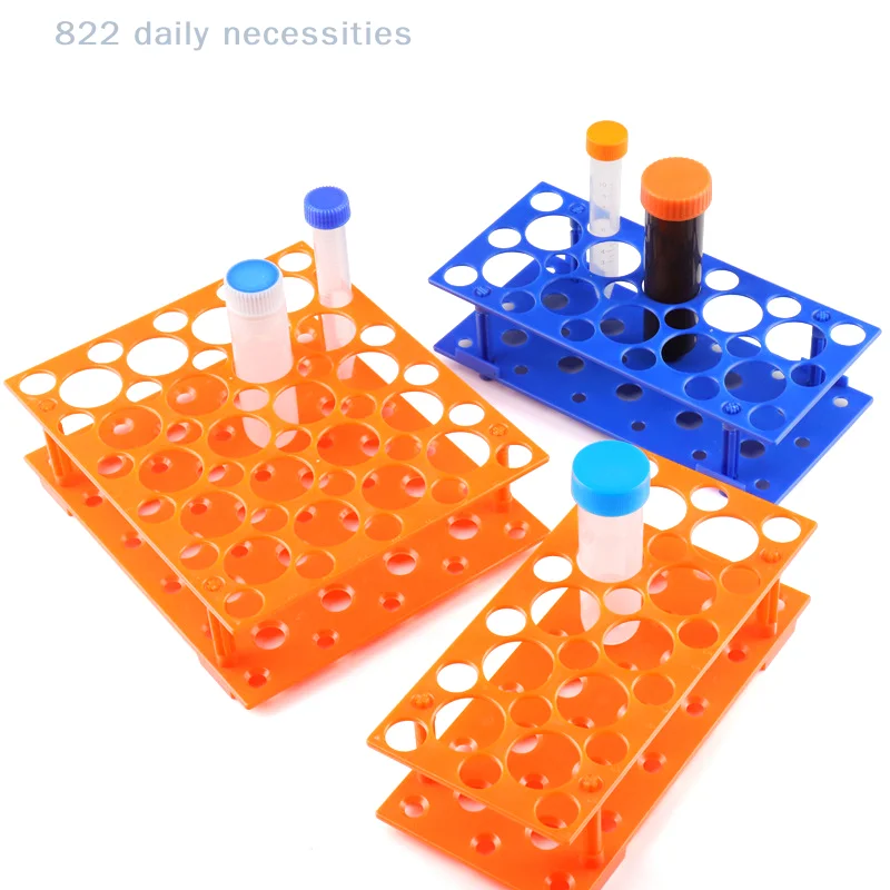 1Pc 10/15/50ml Centrifugal Test Tube Rack Test Tubing Rack Holder School Supply Equipment Multifunctional Test Tube Rack