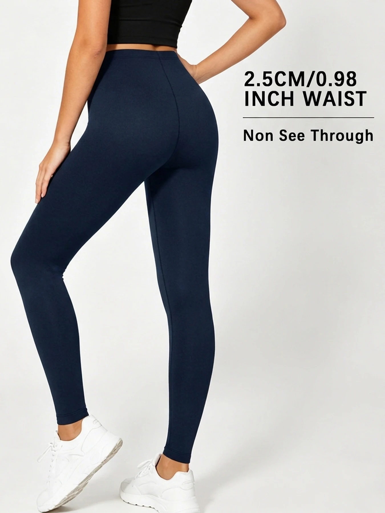 Women'S Super Soft Leggings,High Stretchy No See Through  Pants，for Casual Attire, All-Season