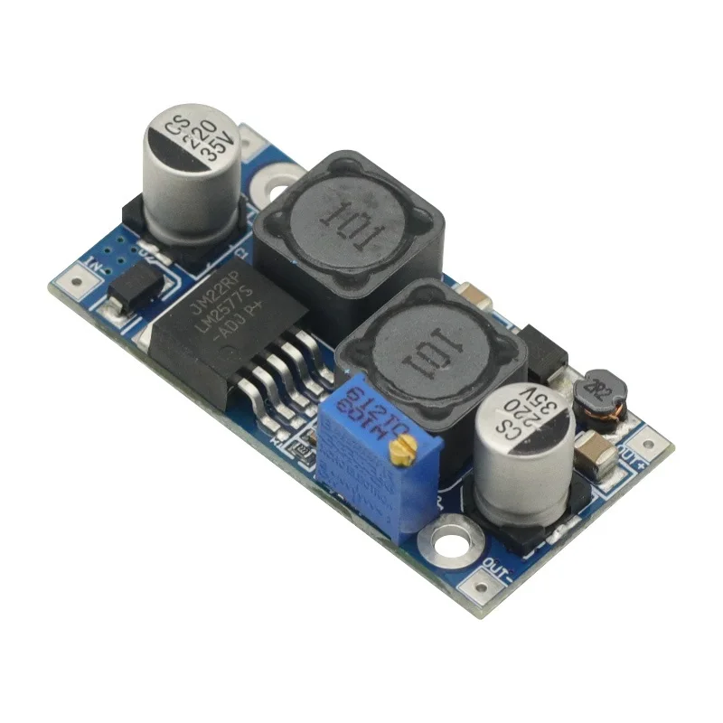 DC DC Auto Step Up Step Down Boost Buck Voltage Converter Module LM2577 3-35V To 1.25-30V Solar Voltage Power Supply For Arduino