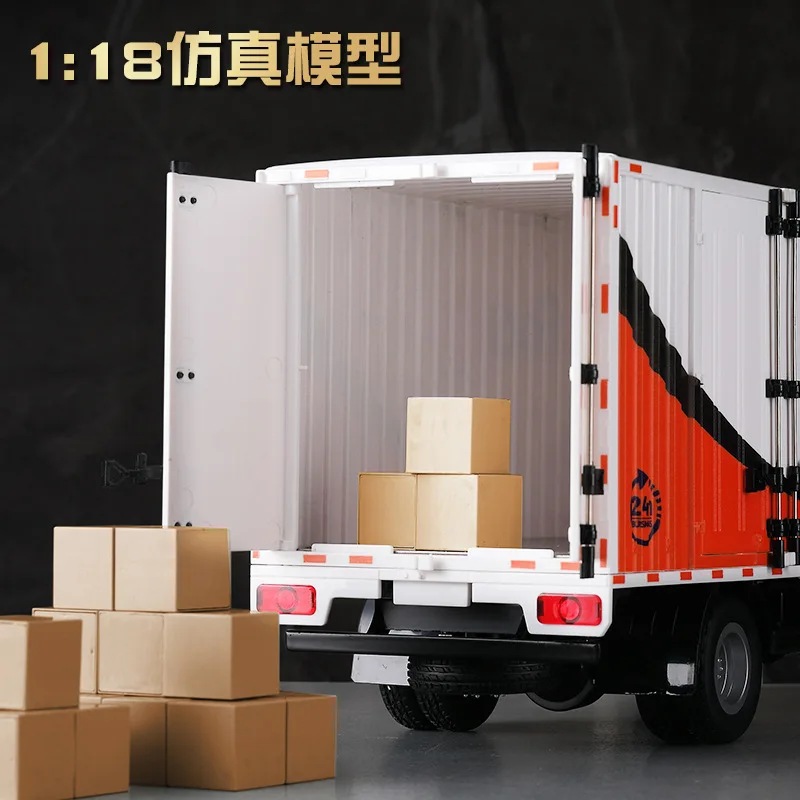 Nuovo camion telecomandato Huina 524 camion contenitore espresso telecomandato 1:18 telecomando leggero ragazzo regalo auto giocattolo regalo