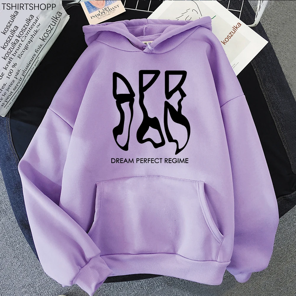 DREAM PERFECT REGIME Letter Printed Hooded Men Women Plus Size Hoodies Aesthetic Trendy Pullover Unisex High Quality Sweatshirt