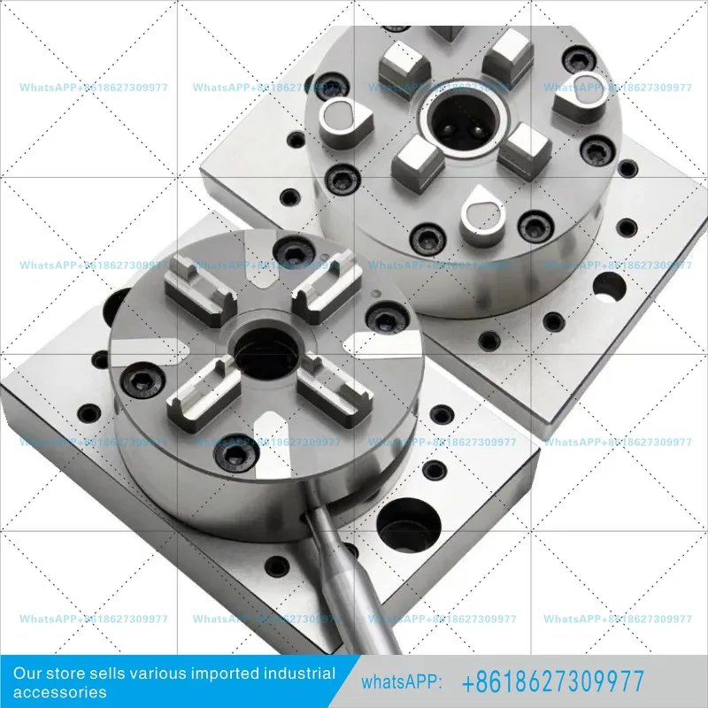 Quick change positioning 3R fixture manual/pneumatic chuck vise clamping quick change fixture