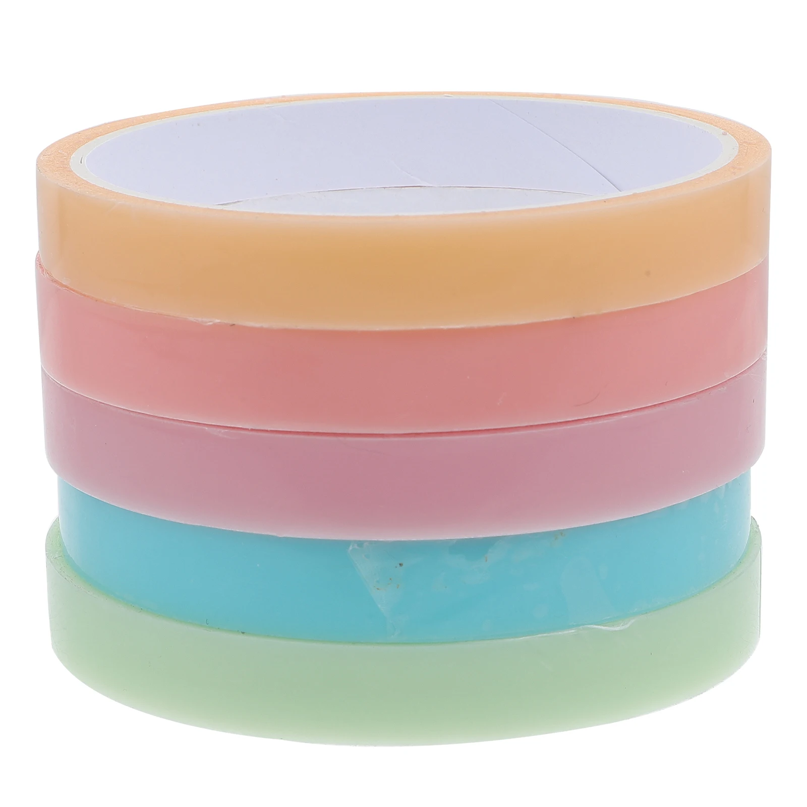 5 لفات كرات لاصقة شريط حريري متعدد الوظائف مزدوج الجانب لتخفيف التوتر للإكسسوارات المنزلية لتقوم بها بنفسك لاصق الحرفية البلاستيكية الحرفية