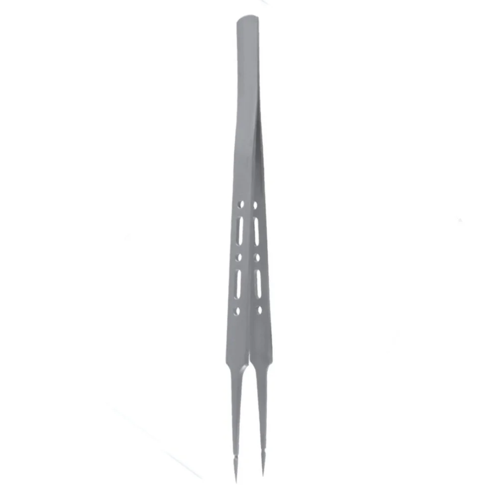 1pc KA-14 Micrometer Special Pointed Extended Tweezers Anti-static Pointed Tweezers Stainless Steel Tweezers Flying Wire Tweezer