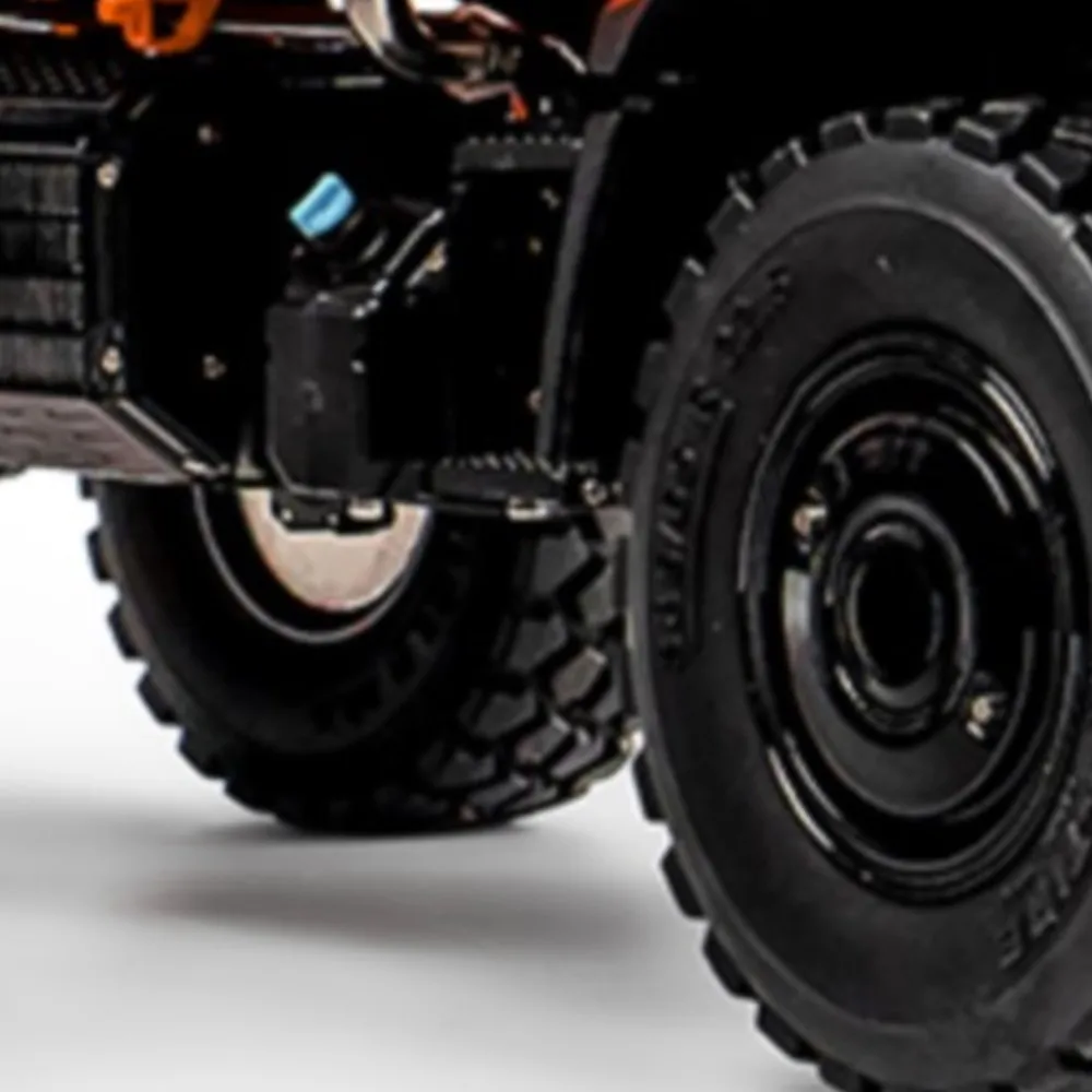 1/14 LESU Remote Control Truck U4023 MT44023 RC Off-road Crawler Cars Operable Cabin Doors Vehicles Four Wheel Drive Metal Shell