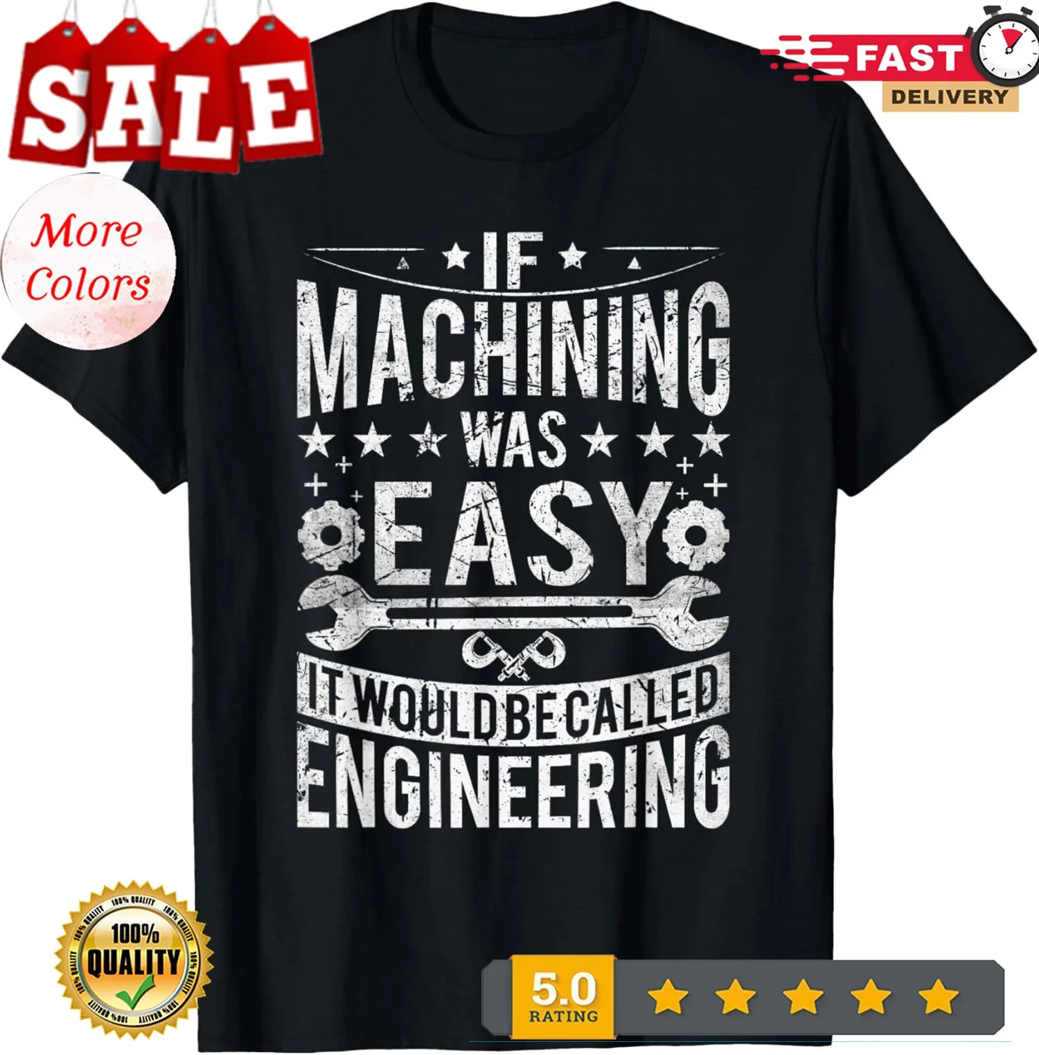 Machinist - Funny Joke Humor CNC Machinist Tee Gift Unisex T-Shirt