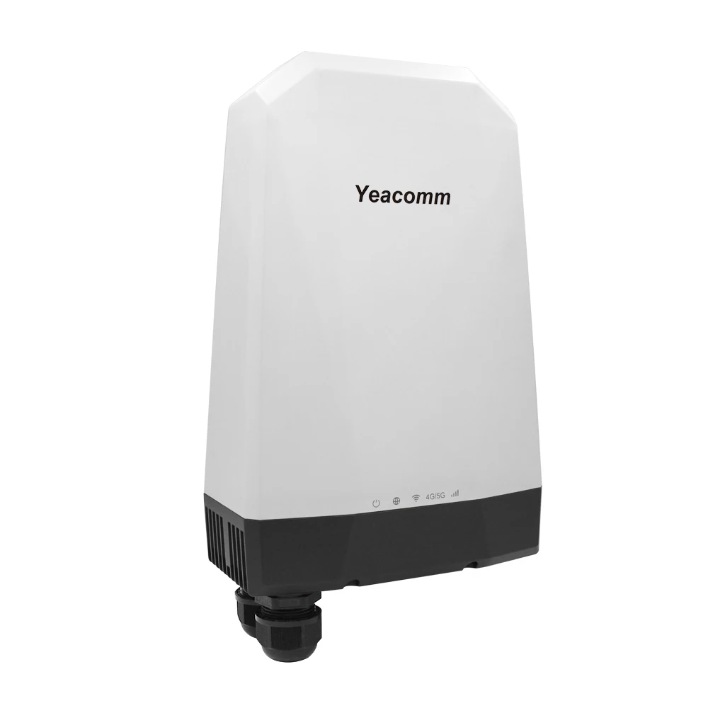 Yeacomm NR610 5G 4G 3G networks Router 5G Outdoor CPE Router SA NSA modes Gigabit Ethernet RJ45 port WIFI6 ODU High waterproof