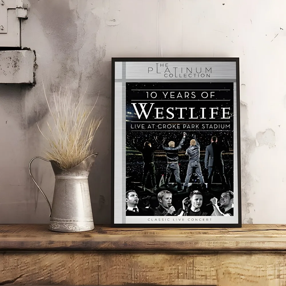 Westlife روك باند موضة ملصق جدار الفن اللوحة دراسة الشمال ديكور المنزل
