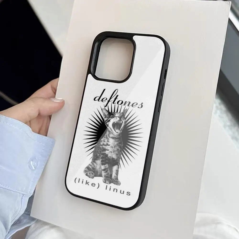 Fashion Deftones Phone Case For Iphone 15 14 13 12 11 Pro Max Mini 8 Plus Se Xr X Xs 2020 PC+TPU Cover