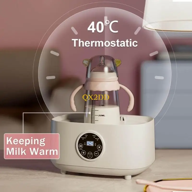 QX2D Tài liệu viết Máy tiệt trùng và sấy khô bình sữa đơn cho trẻ sơ sinh 110V Sưởi ấm an toàn cho người mới làm mẹ