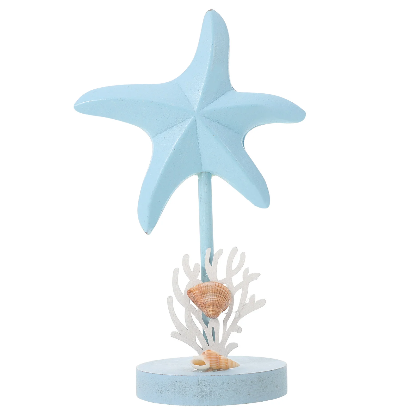 

Sea Star Decor Wooden Ocean Tabletop Ornament Rustic Nautical For Beach Theme Party Bedroom Bathroom Decor Farmhouse