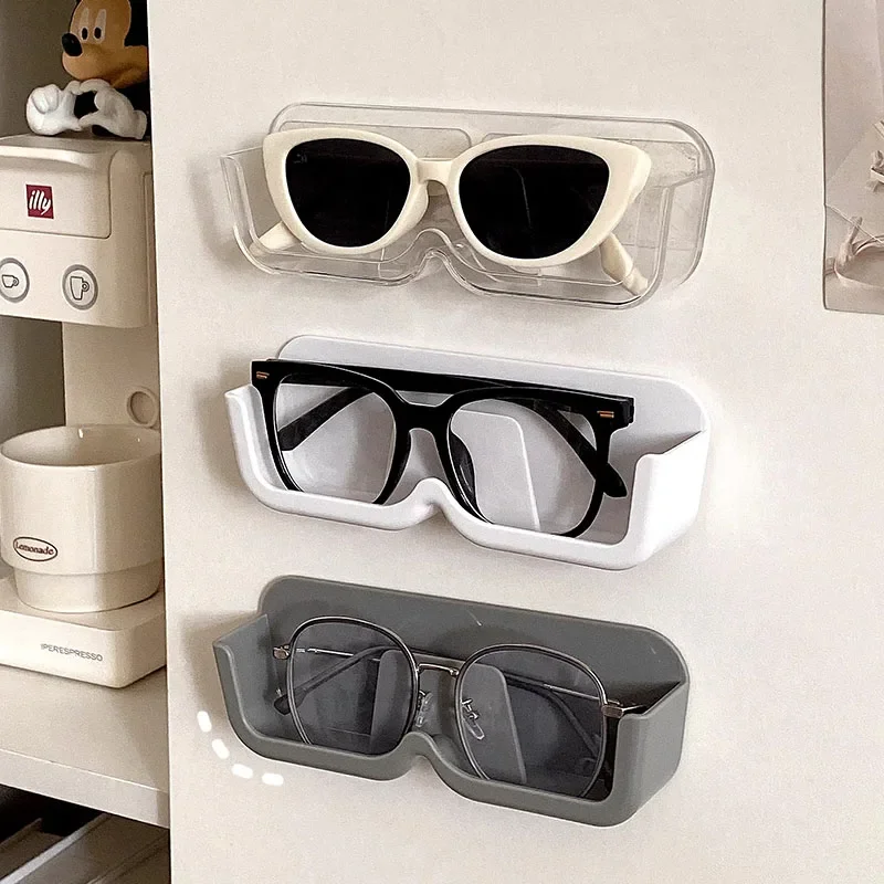 

3/1PCS Glasses Holder Stand Wall Mounted Creative Glasses Sunglasses Rack Bathroom Accessories Wardrobe Decoration Egg holder