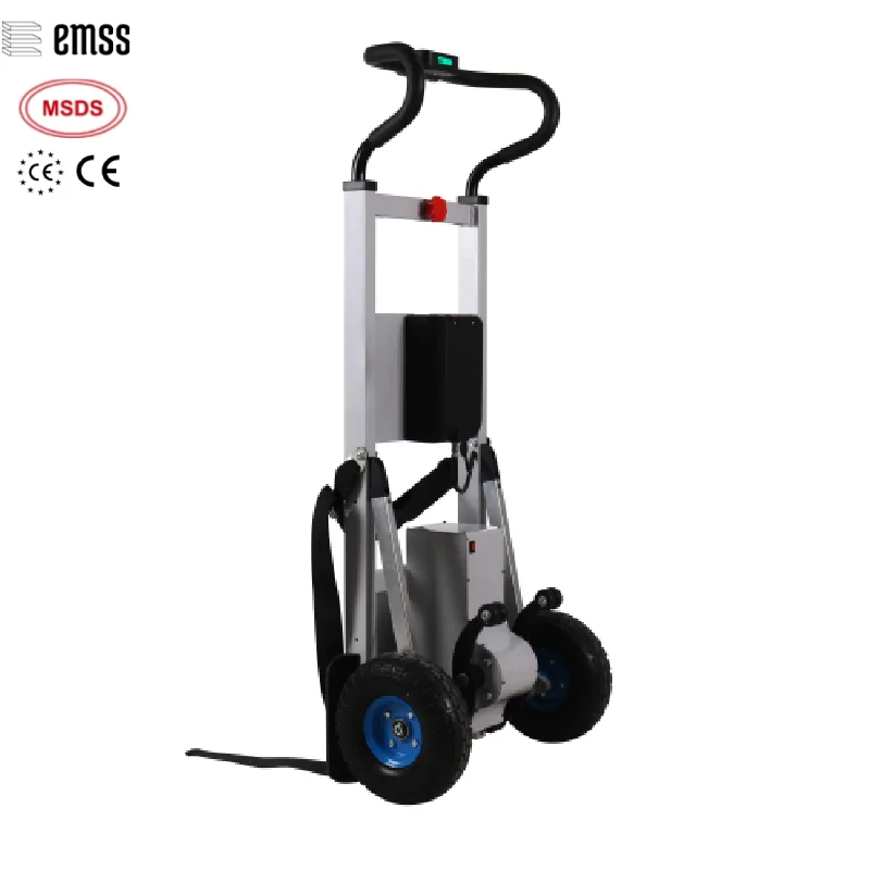 EMSS 140KG Load Trolley Wheels Heavy Duty Lifting Platform Electric Hand Truck Stair Climber