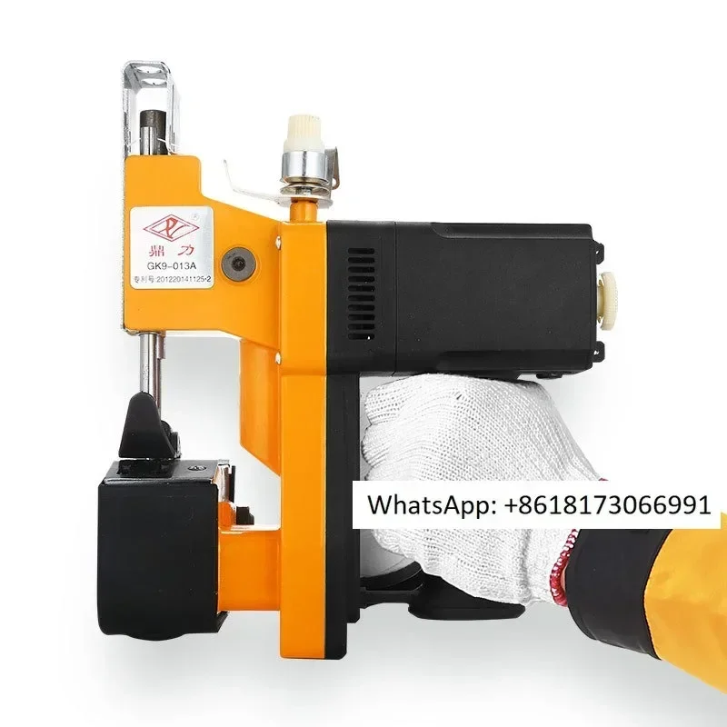 Dingli brand GK9-013A electric handheld sewing machine, woven bag packaging machine, rice bag sealing and packaging machine