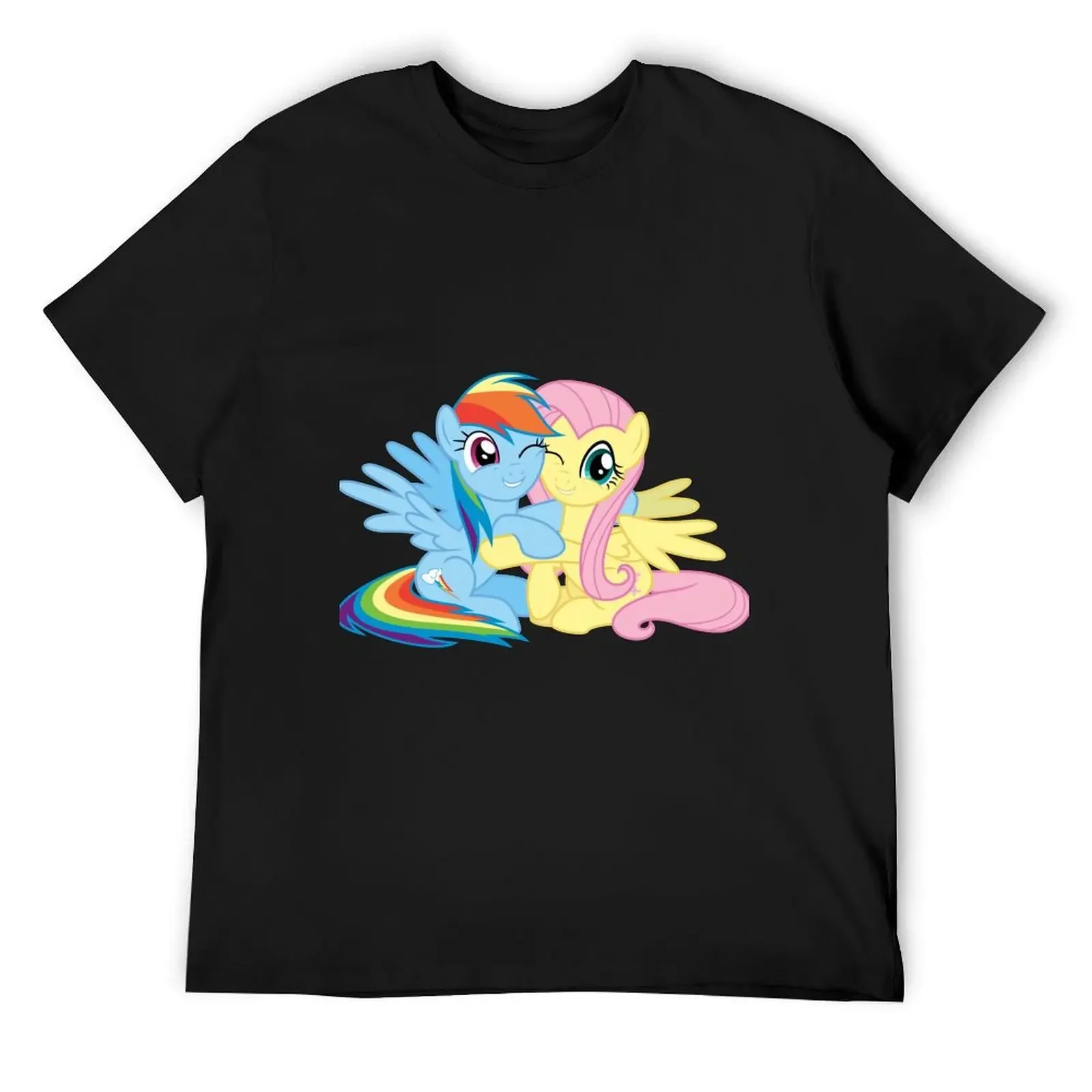 Flutterdash happy smiles T-Shirt customizeds street wear mens graphic t-shirts