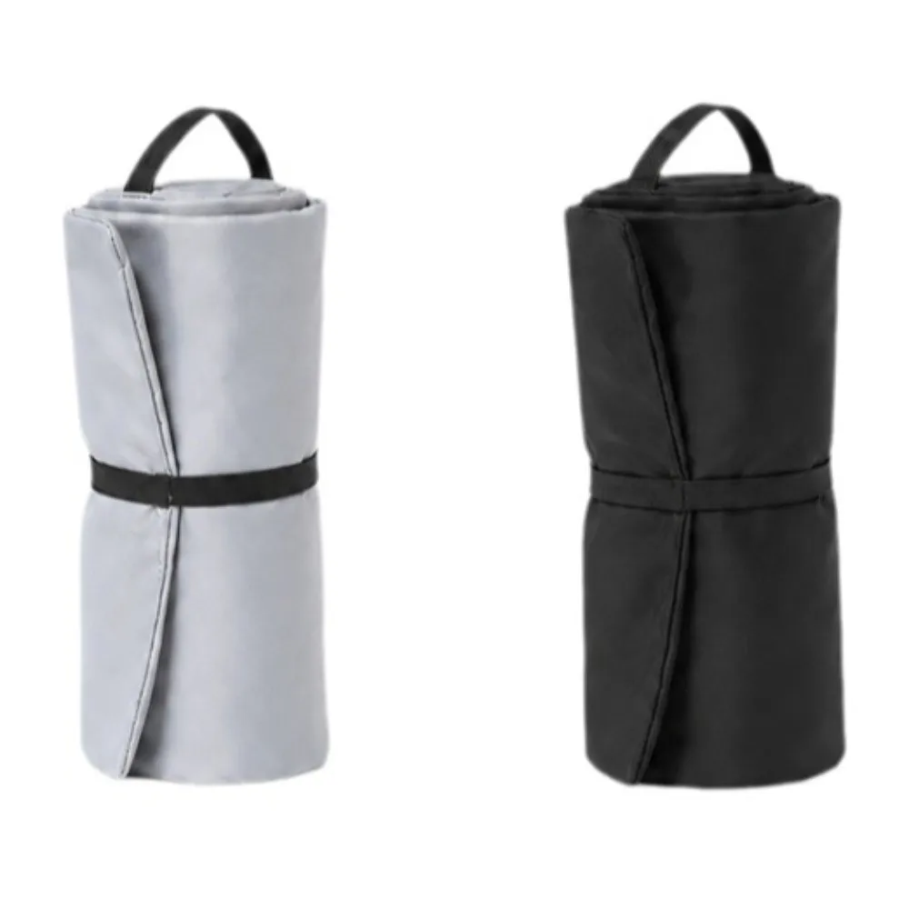 Roll Up Design Travel Toiletry Bag Dry Wet Separation Large Capacity Cosmetic Pouch Mesh Pocket Practical