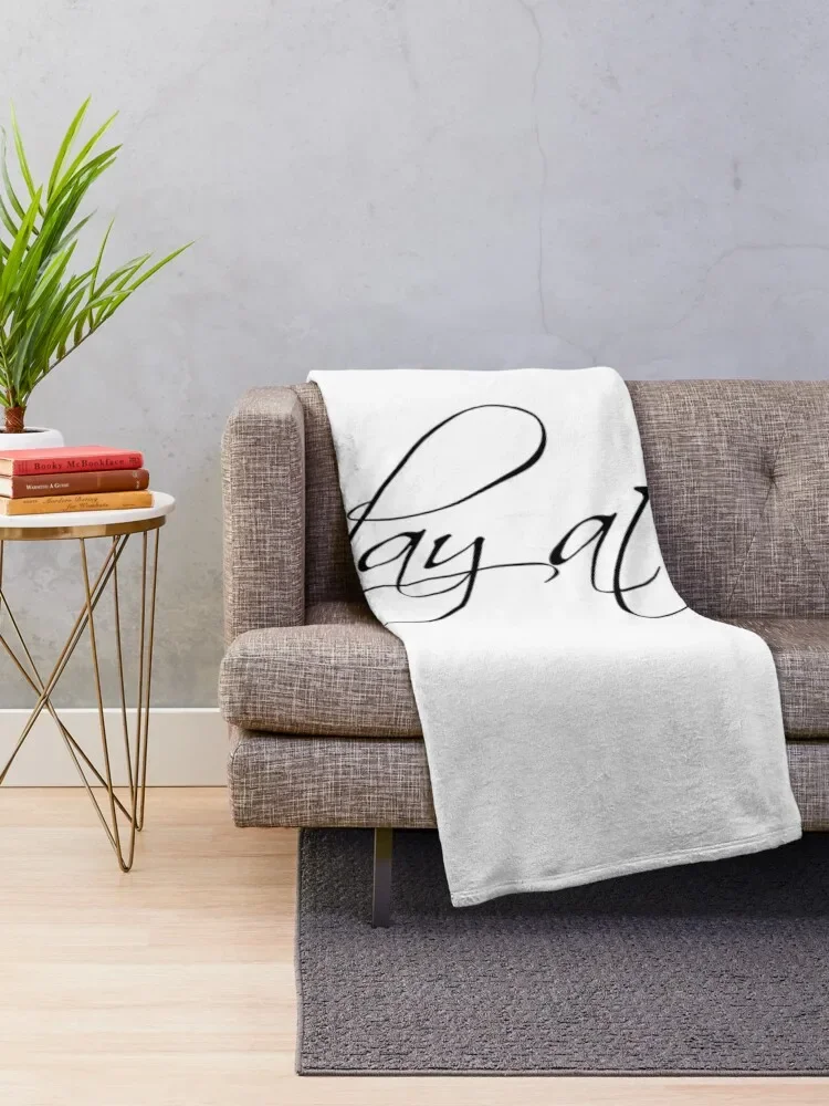 One day at a time... Throw Blanket Luxury Throw Fluffy Softs warm winter Blankets