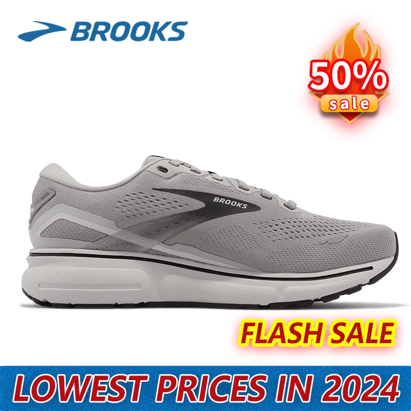 أحذية Brooks Ghost 15 للركض، أحذية رياضية للجري ودعم التدريب، أحذية كاجوال خفيفة قابلة للتنفس، أحذية الجري