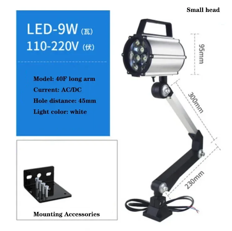 Werk Licht Led Freesmachine Boormachine Slijpmachine Verlichting 220V 36V 24V Waterdichte Olie Cnc Draaibank Lamp 1Pc