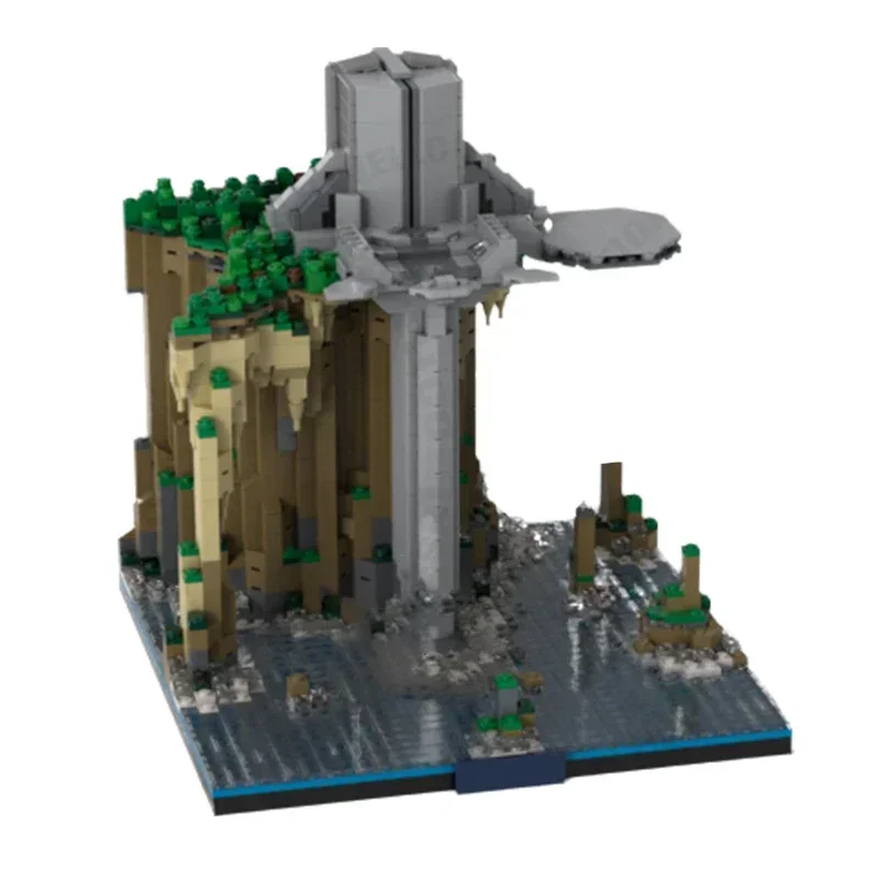 Star film modèle Moc briques de construction Ultramicro château Diorama technologie blocs modulaires cadeaux jouets de noël bricolage ensembles assemblage