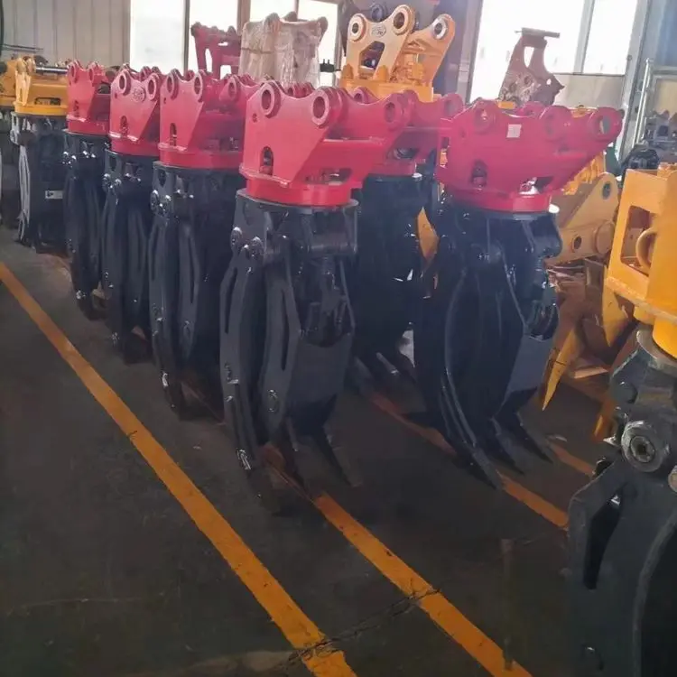 حفارة هيدروليكية Grapple Log Grapple Wood Grab and Clamp للحفارة حسب الطلب
