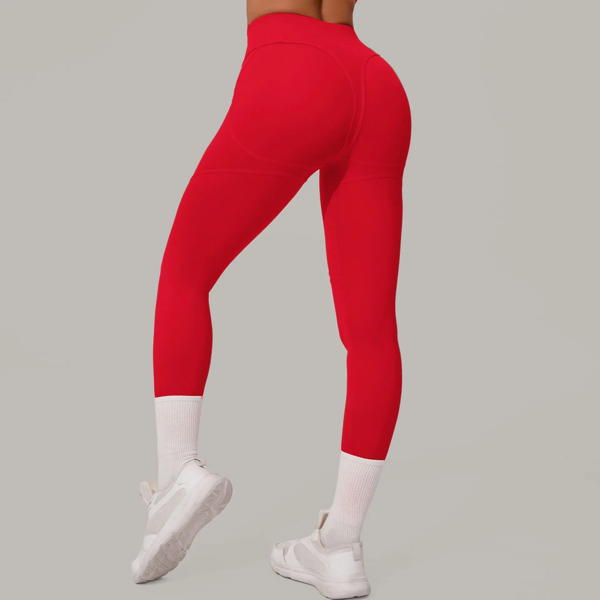 

Yoga Leggings Women Fitness Running Athletics Jogging Training Slim Pants High Waist Push Up Sport Scrunch Butt Gym Yoga Pants