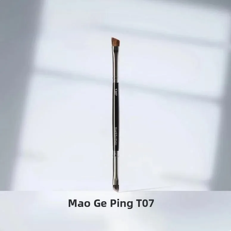 mao-ge-ダブルエンドアイブロウブラシ-t207-アングルディテールメイクアップアーティストプロフェッショナルアイライナーシルエットブラシ